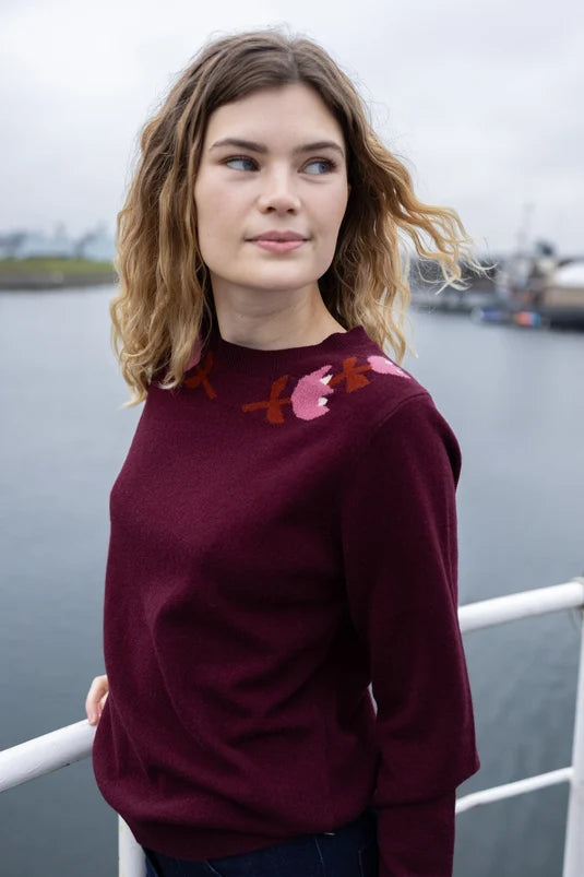 Danefae - Danevibe Sweater - Dark Wine