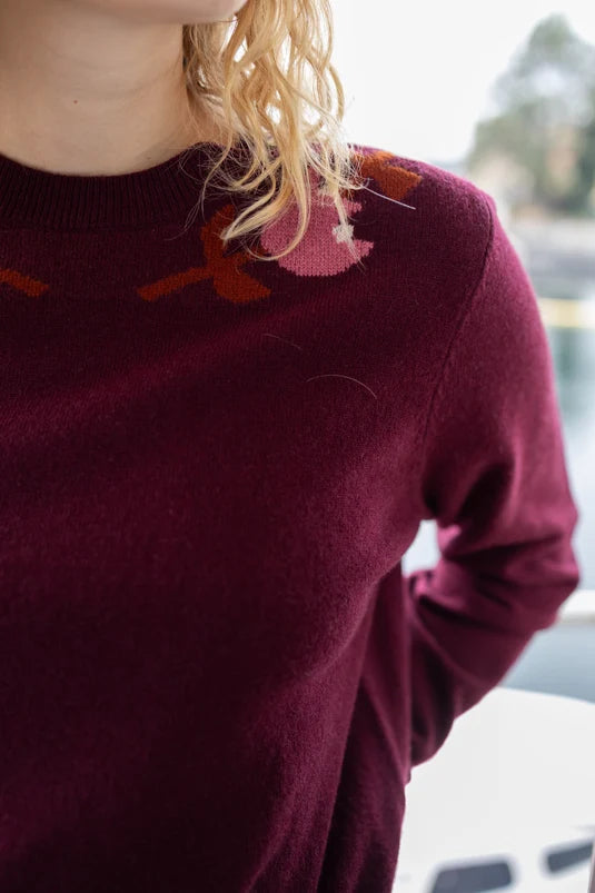 Danefae - Danevibe Sweater - Dark Wine