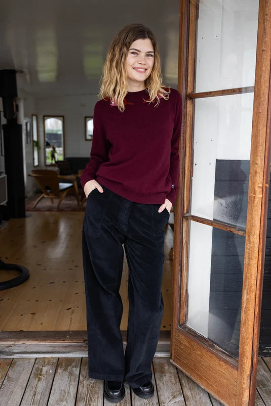 Danefae - Danevibe Sweater - Dark Wine