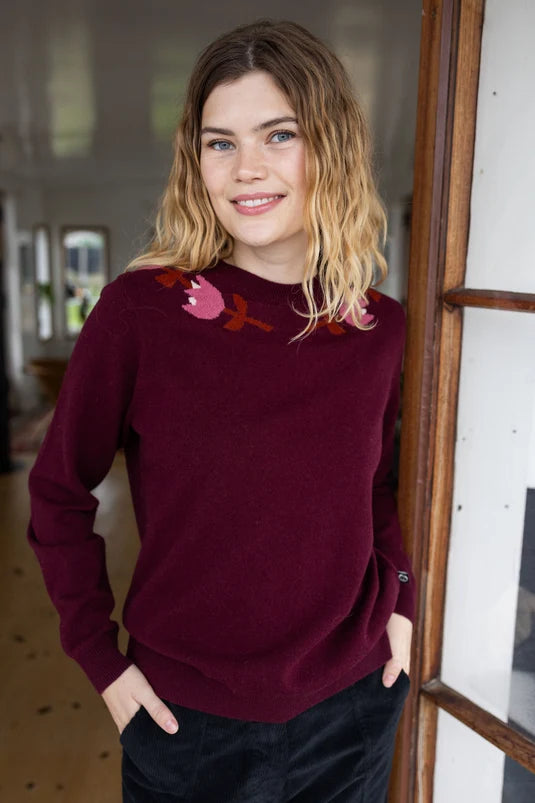 Danefae - Danevibe Sweater - Dark Wine