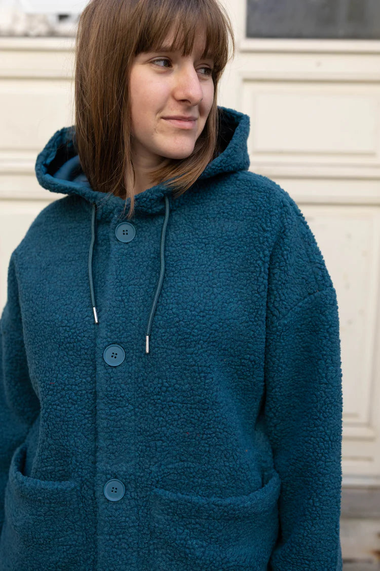 Danefae - Danewillow Fleece Jacket - Dark Slate