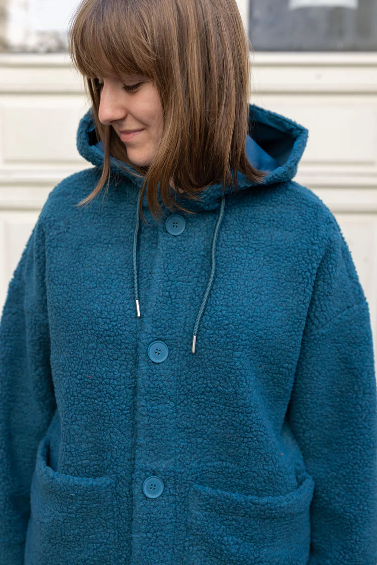 Danefae - Danewillow Fleece Jacket - Dark Slate