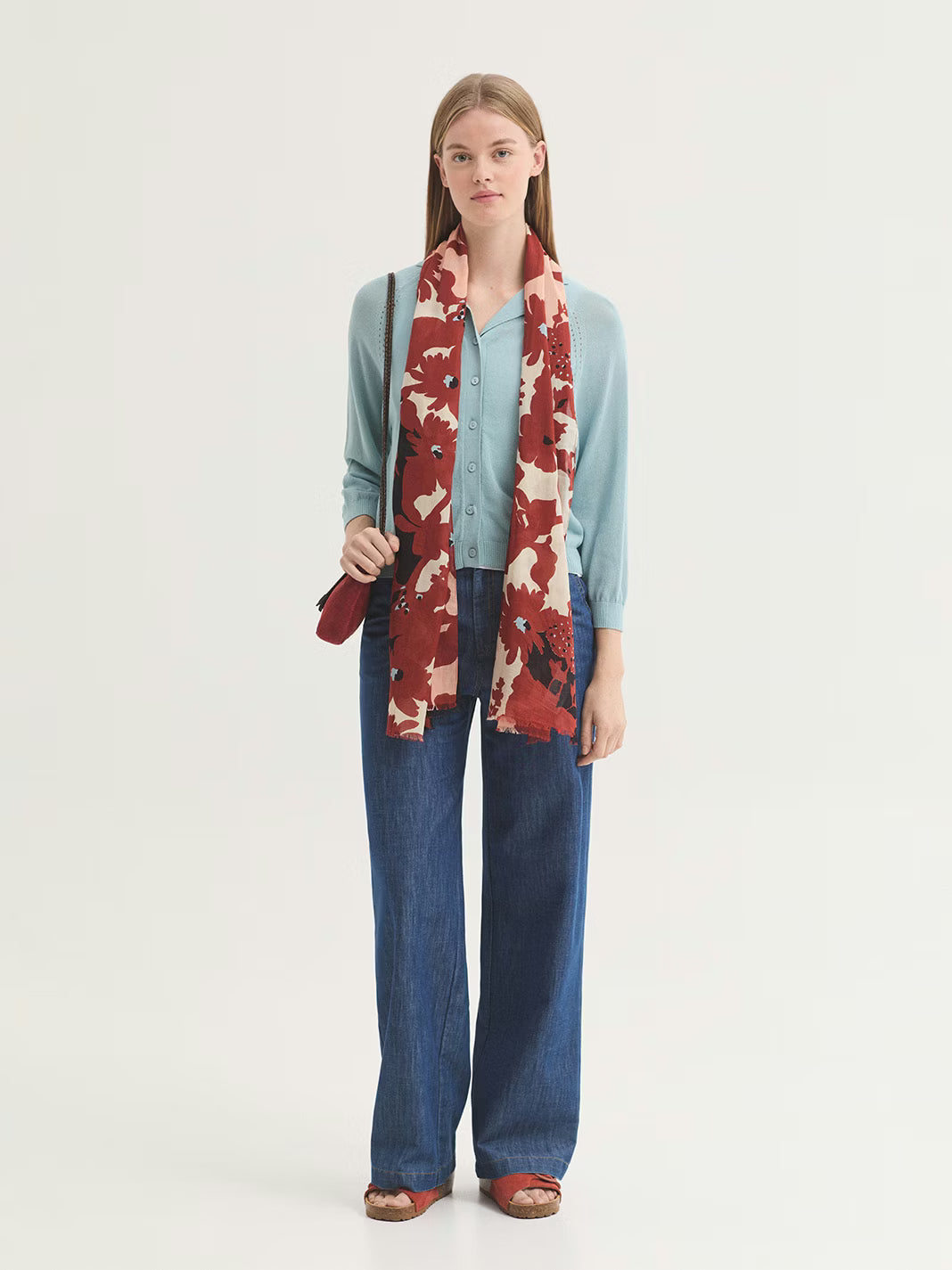 Nice Things - Penelope flowers - scarf