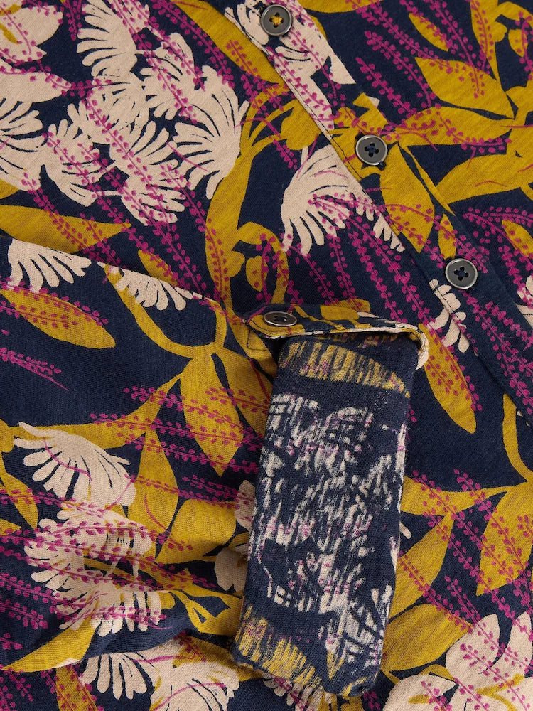 White stuff - Annie Jersey Shirt - Navy multi