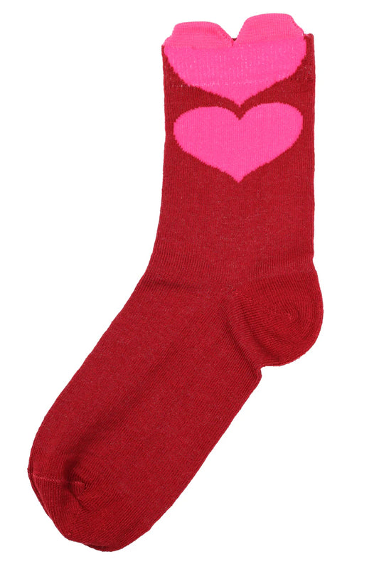 Danefae - Dane3D Socks Heart - Red