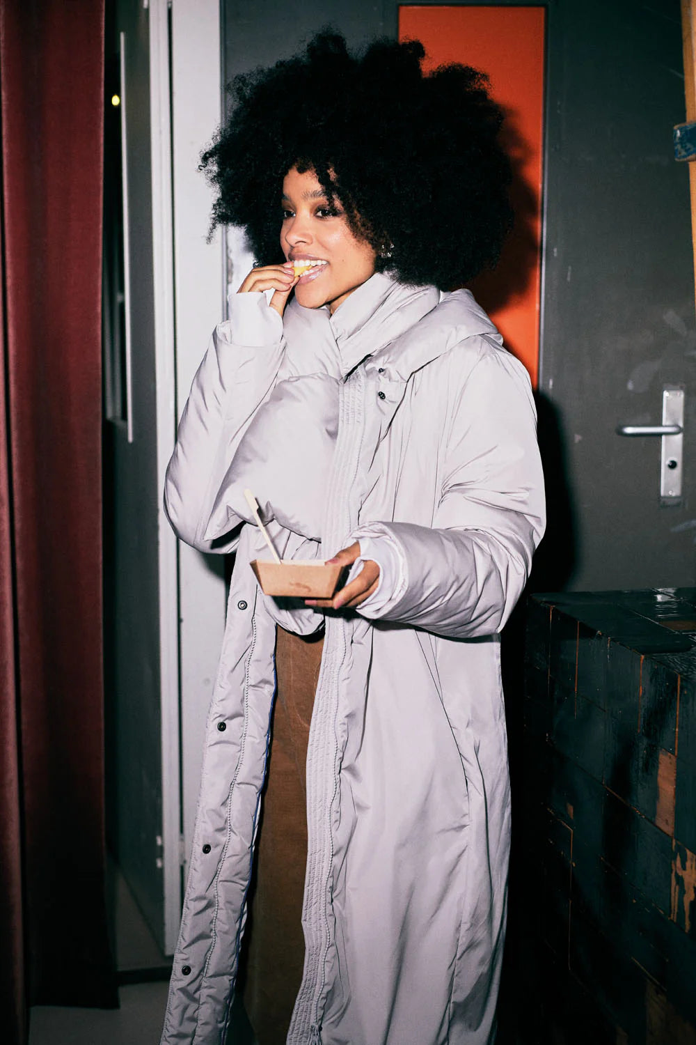 Zilch - Puff Coat - Silver