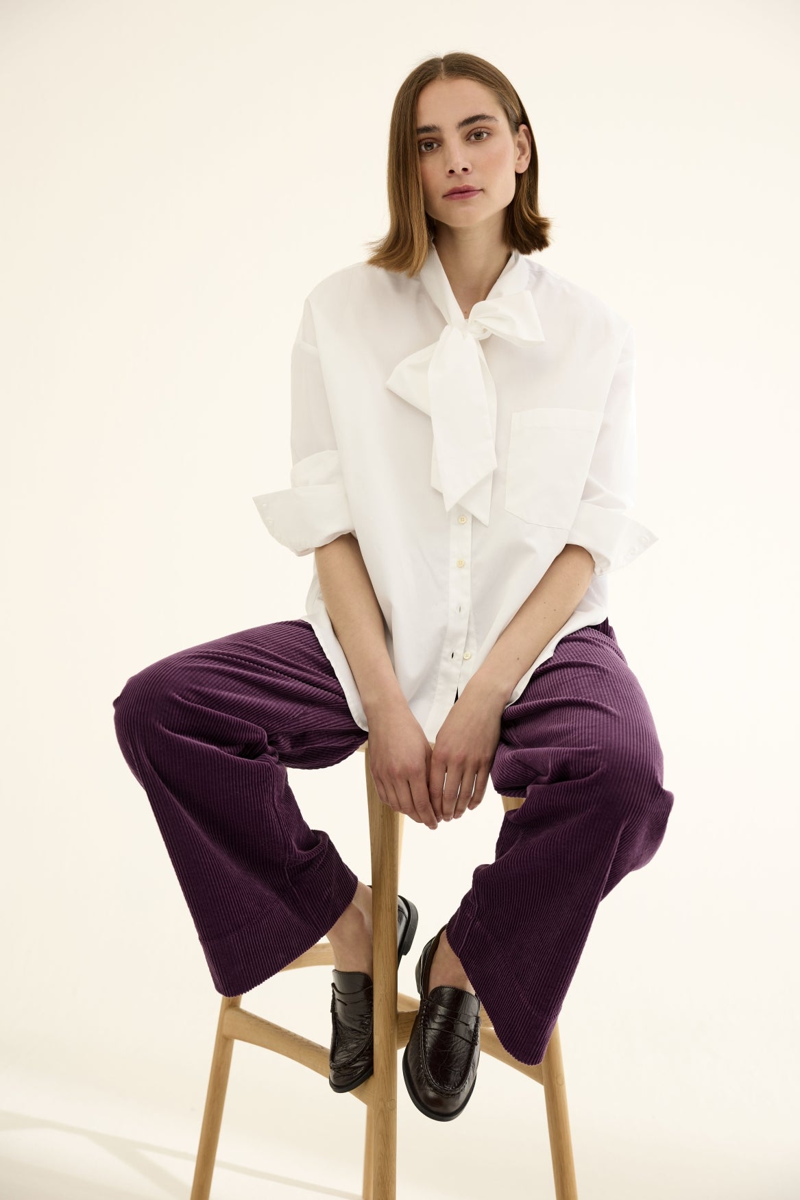 JC Sophie - Kameron Trousers - Plum