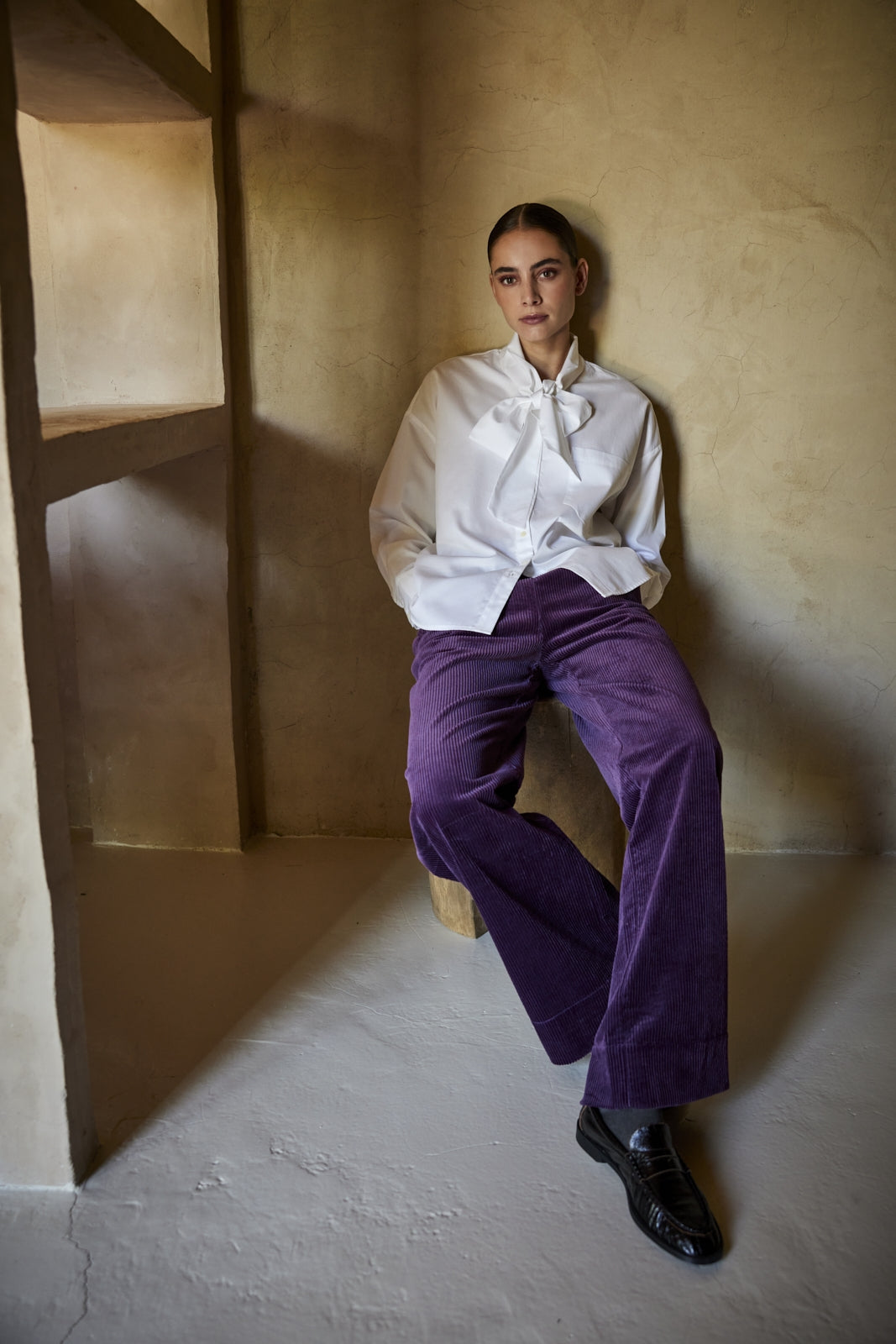 JC Sophie - Kameron Trousers - Plum