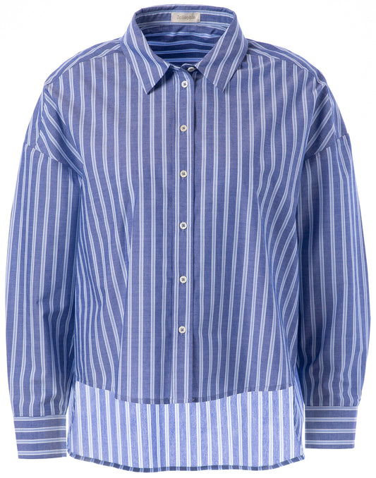 JC Sophie - Karma Blouse - Blue Stripes