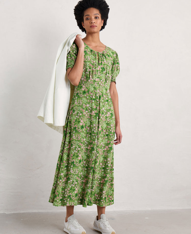 Seasalt - Marsh violet dress - Campion field Dill