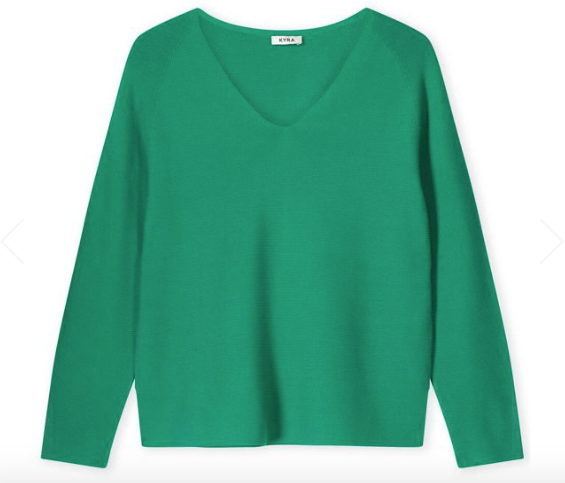 Kyra - Pullover long sleeve Brigitte, Vivid Green