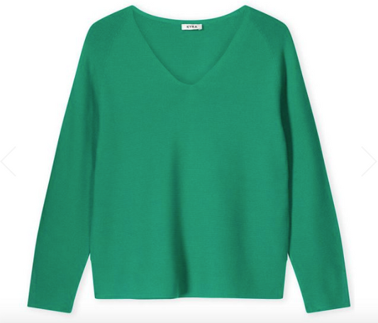 Kyra - Pullover long sleeve Brigitte, Vivid Green