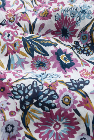 Seasalt - Larissa Shirt - Floral Terrain chalk