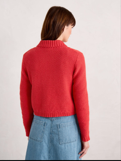 Seasalt - Forest Ridge Cardigan Tomato