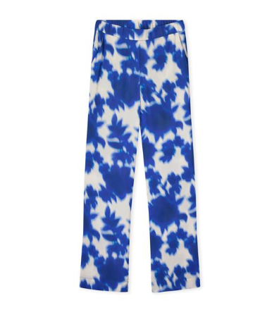 Kyra - Floral Iris - trousers