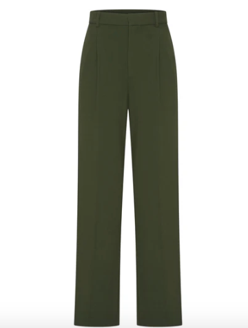 Zilch - Pants Wide - Dark Green