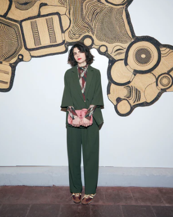 Zilch - Pants Wide - Dark Green