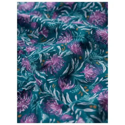 Seasalt - Larissa shirt - Pin Cushion Protea Storm