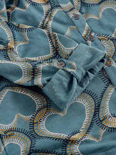 White stuff - Annie Jersey Shirt - Blue print