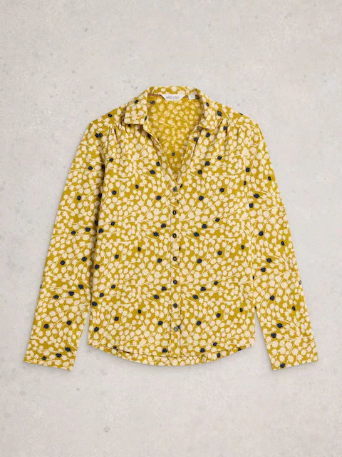 White stuff - Annie Jersey Shirt - chartreuse multi