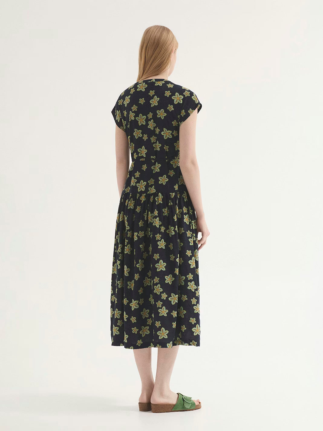 Nice Things - Star flower dress flowy