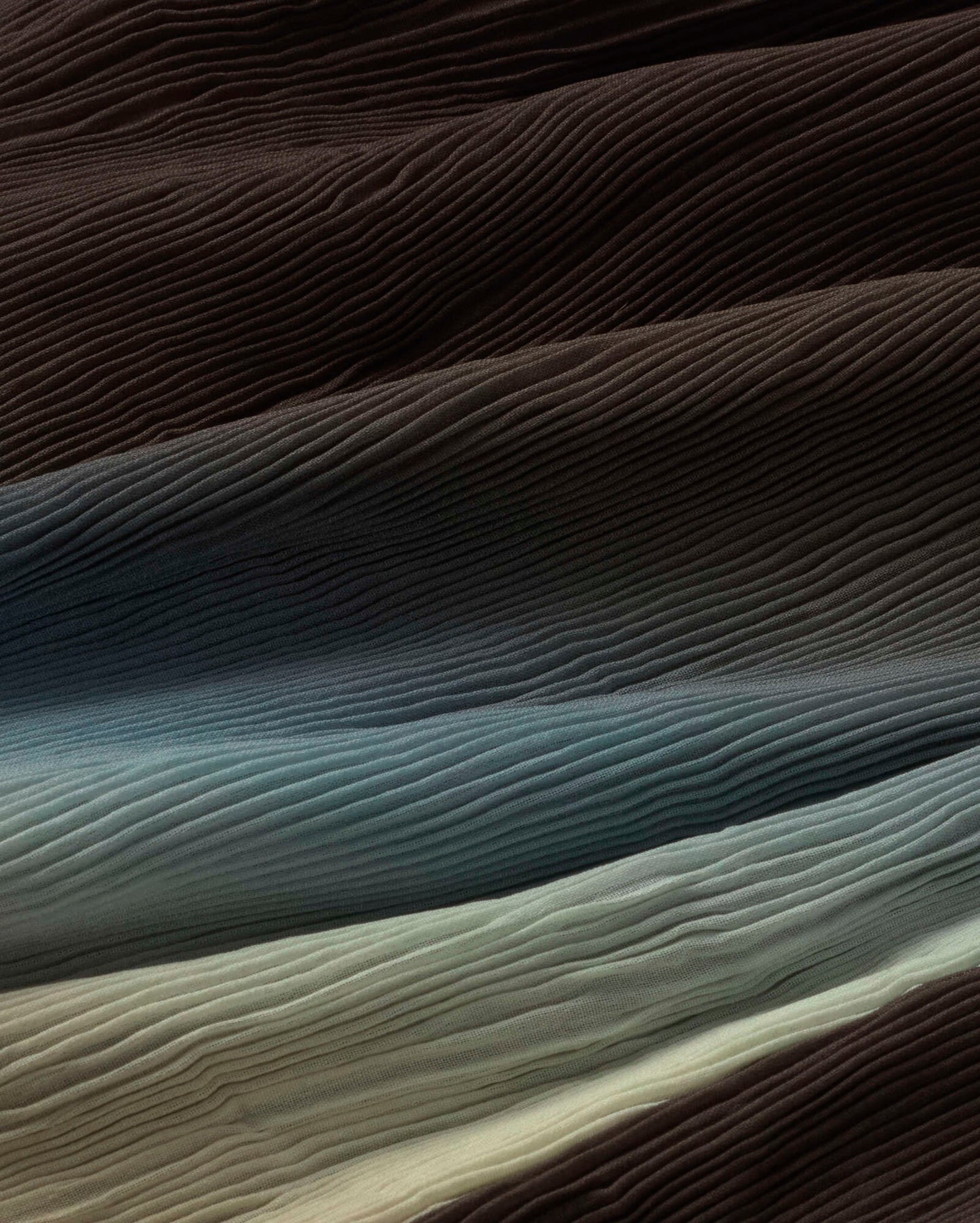 Thinking Mu - Glass Pleated Pauline Skirt - Multicolor