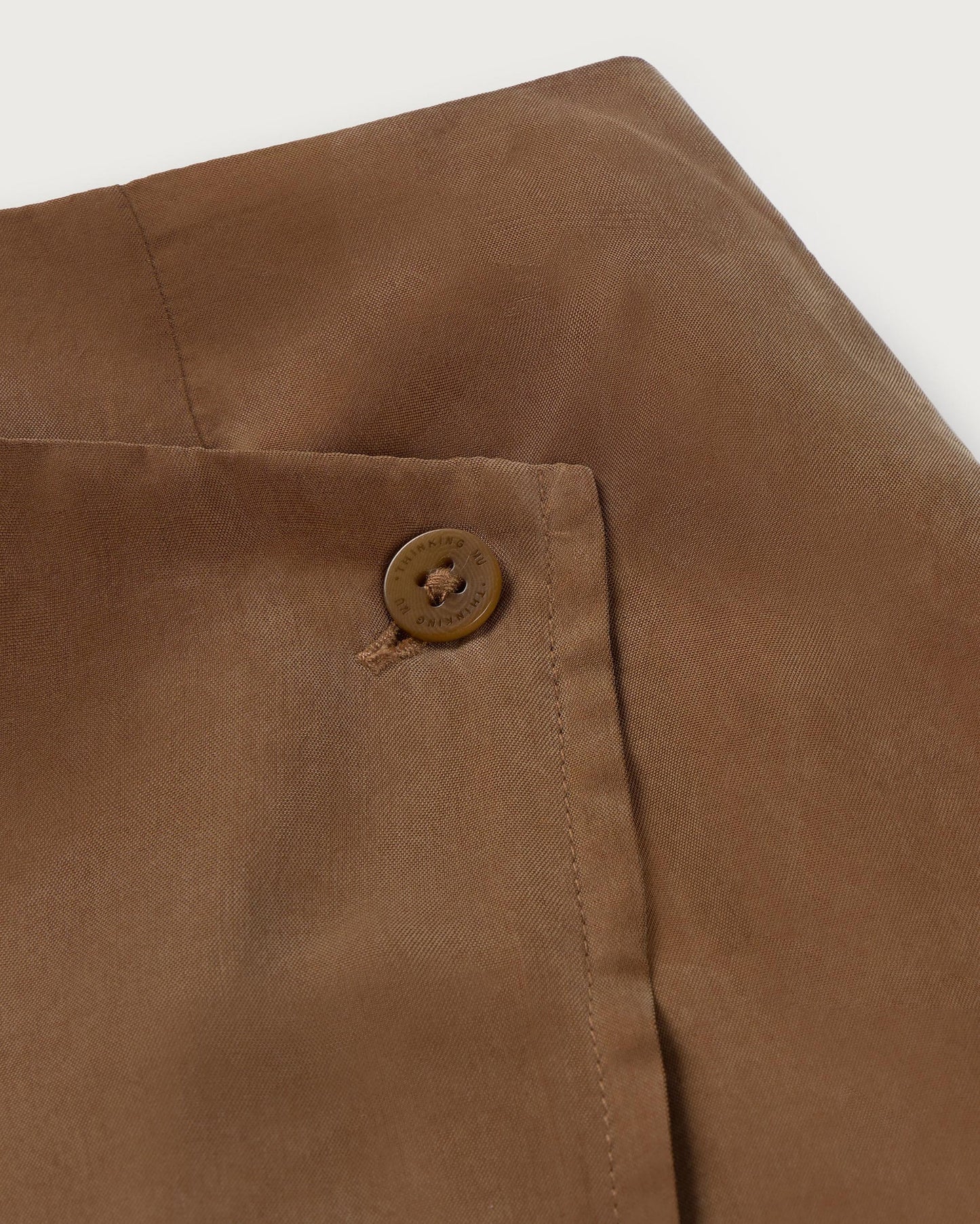 Thinking Mu - Selina Skirt - Brown