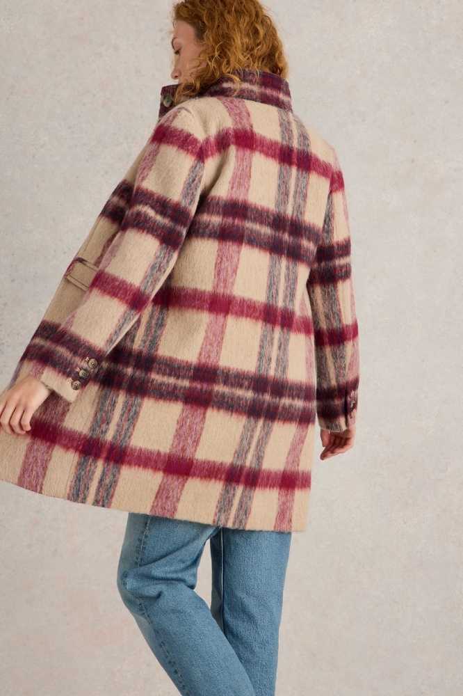 White Stuff - Karla Check Coat