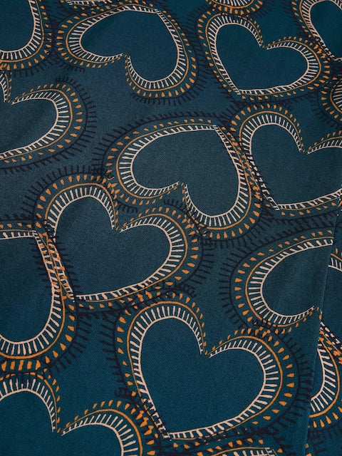 White Stuff - Madeline Jersey Dress - Teal multi