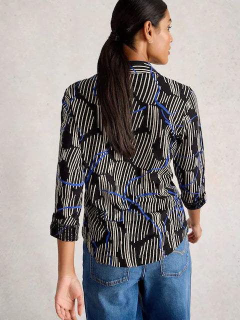 White stuff - Annie Jersey Shirt - Black print
