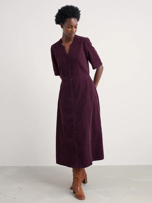 Wightwick dress - Dark Hellebore