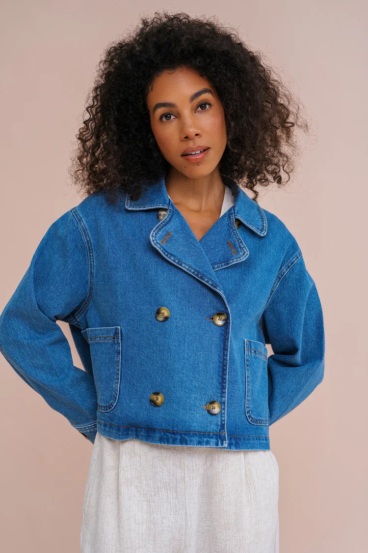 Zilch - Hazel Jacket - Light Blue Denim