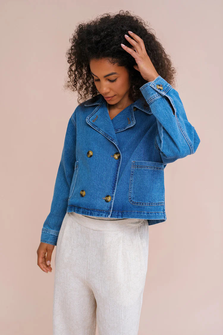 Zilch - Hazel Jacket - Light Blue Denim