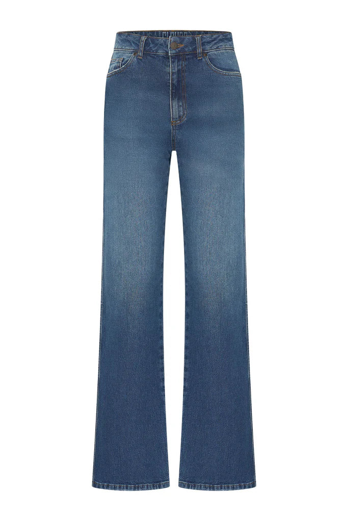 Cloud9 - Moon Turn up Leg - Mid blue