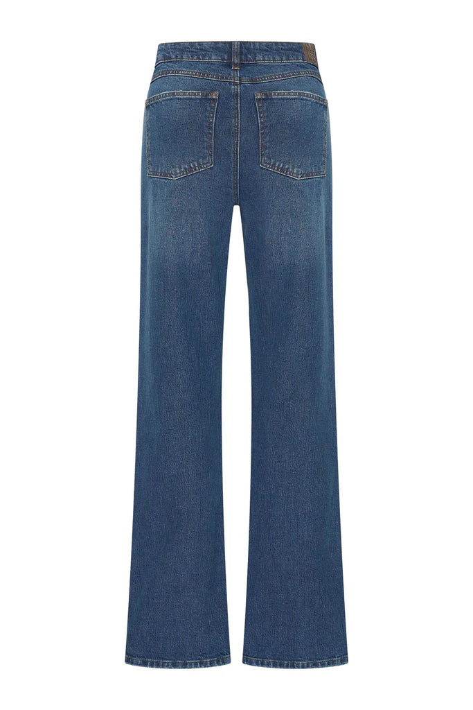 Cloud9 - Moon Turn up Leg - Mid blue