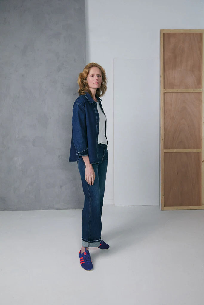 Cloud9 - Moon Turn up Leg - Mid blue