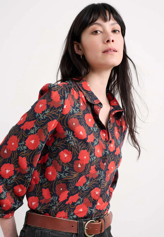 Seasalt - Embrace Shirt - Grass Meadow Maritime