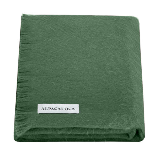 Alpaca Loca - Scarf Emerald Green