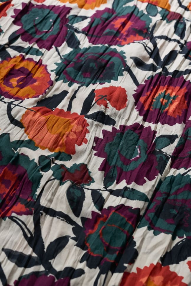 Seasalt - Larissa shirt - Figurative Floral Aran