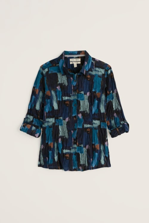 Seasalt - Larissa shirt - Paint Texture Maritime