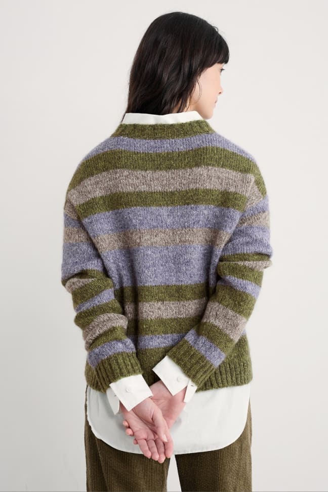 Seasalt - Painter Jumper - Carvannel Laurel Mix