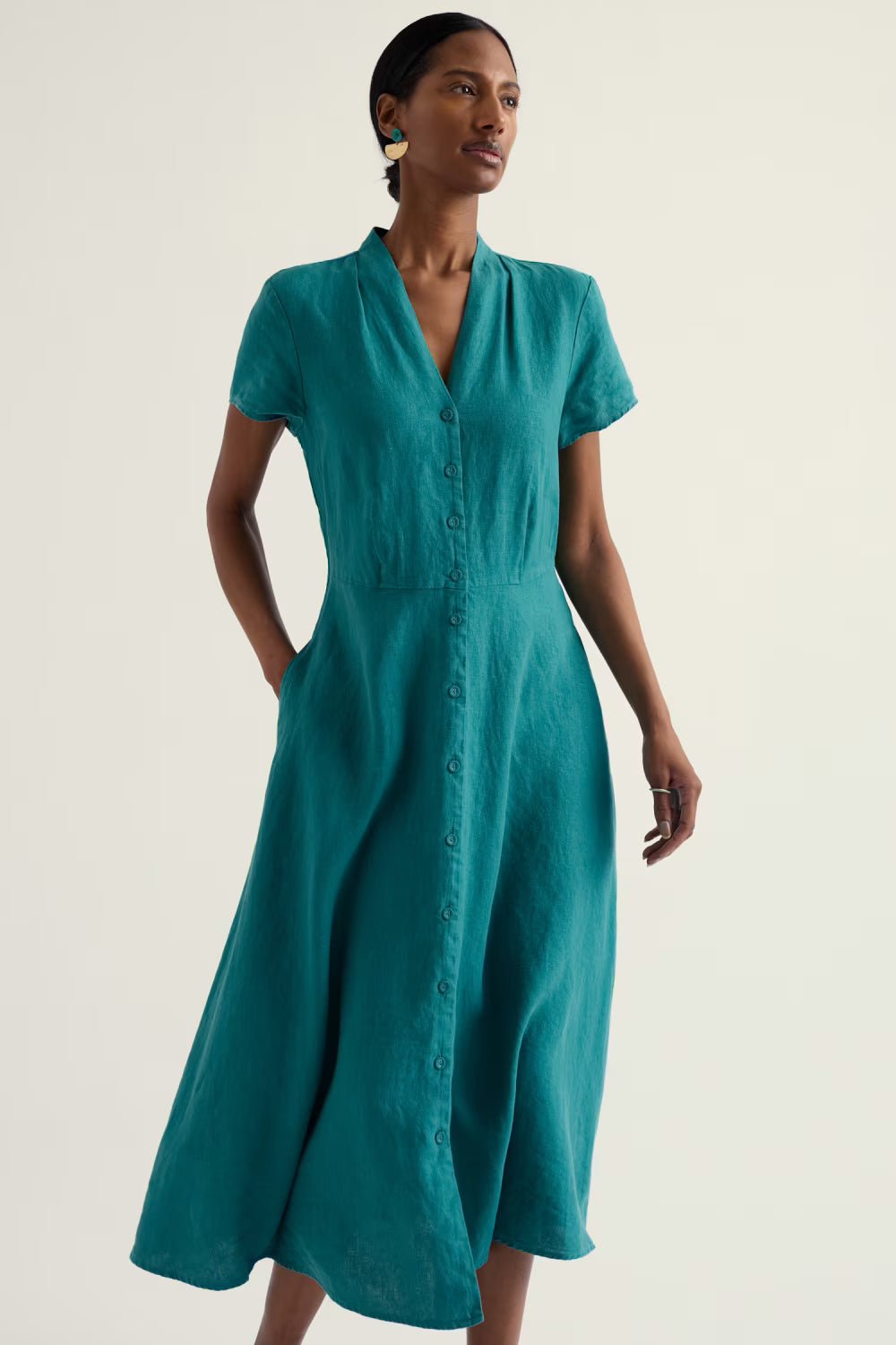 Seasalt - Carved wood dress - Deep dive