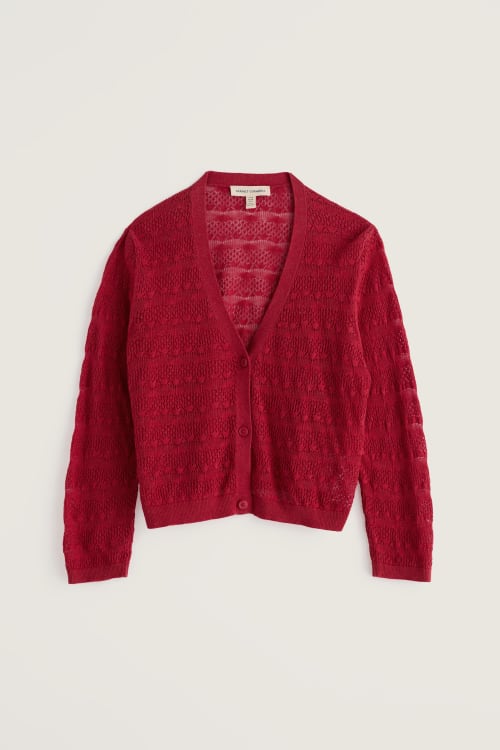 Seasalt - Sweet Day Cardigan - Boat Red