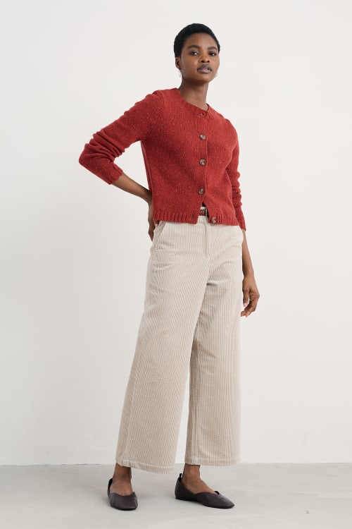 Seasalt - Dawson Pick Cardigan - Red Sail