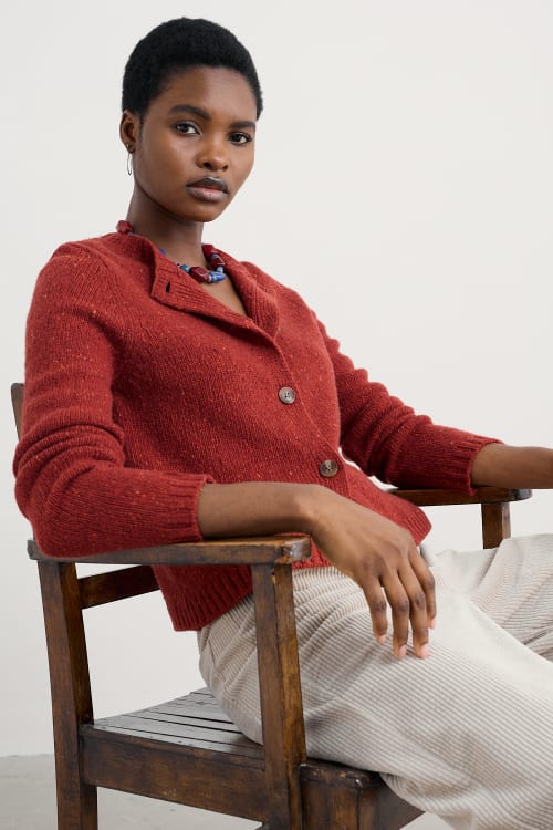 Seasalt - Dawson Pick Cardigan - Red Sail