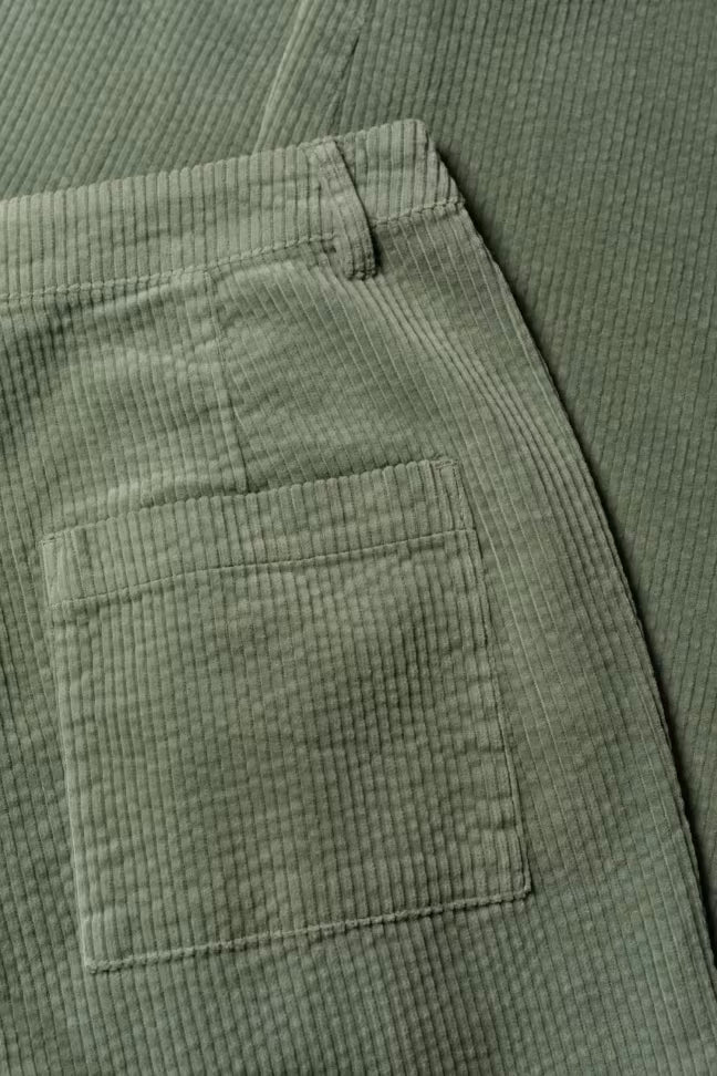 Seasalt - Trethornes Tapered Cord Broek - Dusky Green