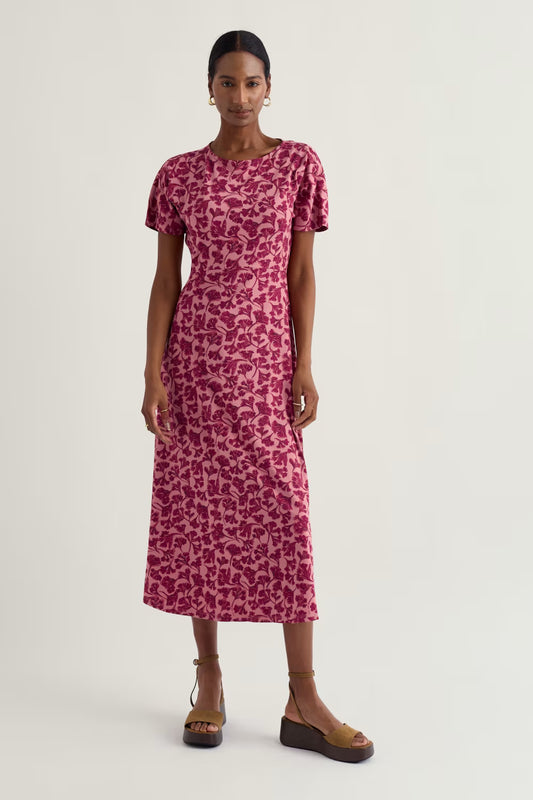 Seasalt - Mirva dress - Inky cowslip wild rose