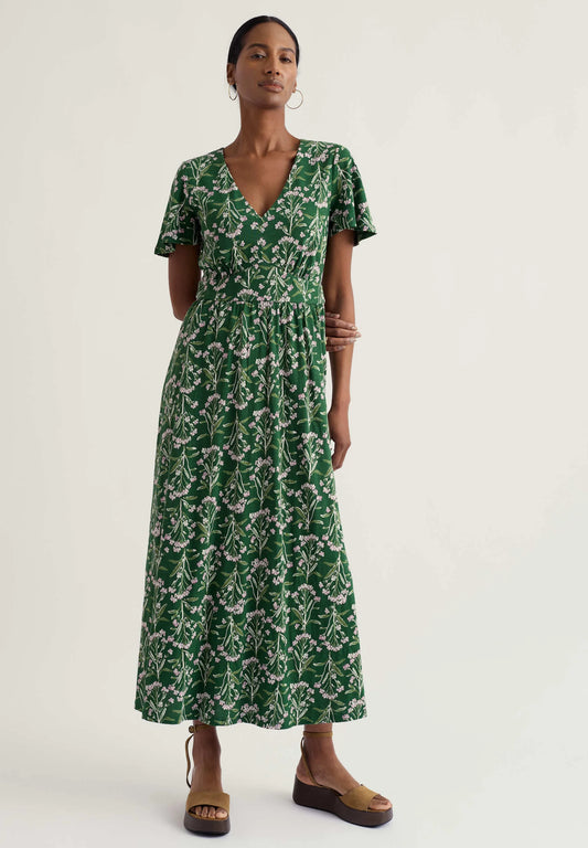 Seasalt - Chateaux dress - Yarrow study Treetop