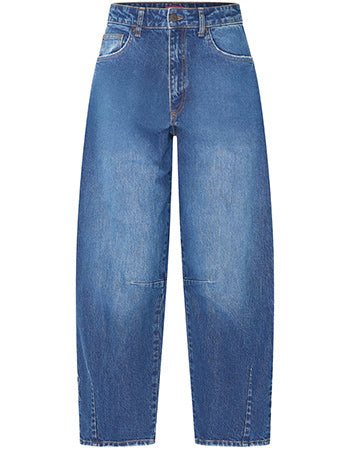 Cloud9 - Holly Balloon jeans - Mid blue