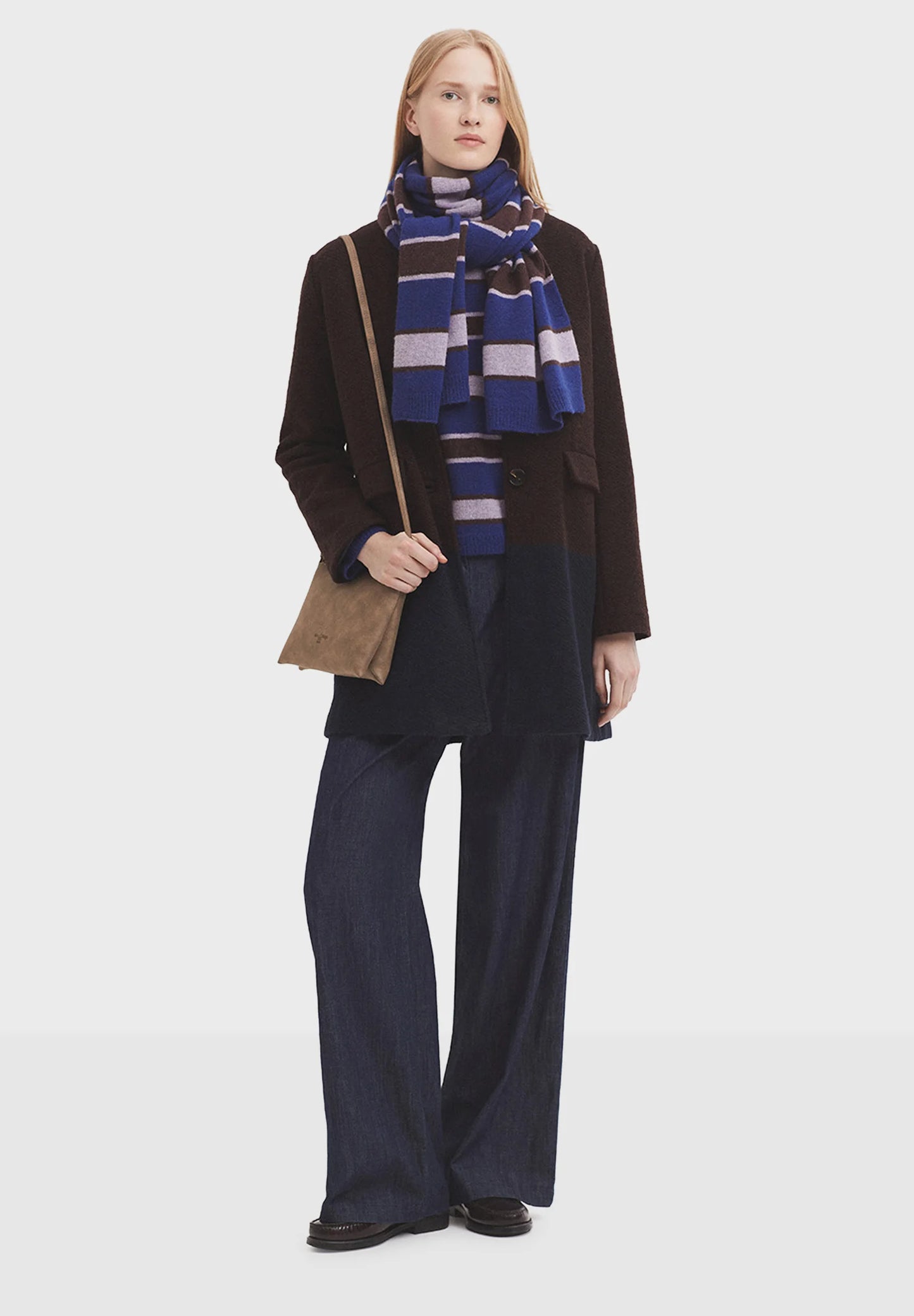 Nice Things - Wool striped scarf - 2 kleuren